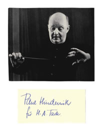 Paul Hindemith (1895 - 1963)