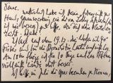 EINEM, Gottfried von [1918-1996]: Eigenhändige Postkarte mit Unterschrift. [Wien], 12. 6. [19]70. 1 1/2 Seiten.   