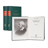 SCHEDER, F.: Anton Bruckner Chronologie. Textband, Registerband. 2 Bde. Tutzing H. Schneider 1996 806 S.;  479 S. OLn. 
