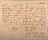SCHILLER, Friedrich von [1759-1805]: Eigenhändiger Brief mit Datum und Unterschrift 