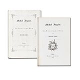 HEBBEL, F.: Michel Angelo. Ein Drama in zwei Akten. Wien, Tendler 1855 60 S., teils schwach gebräunt. Originalpappband. 